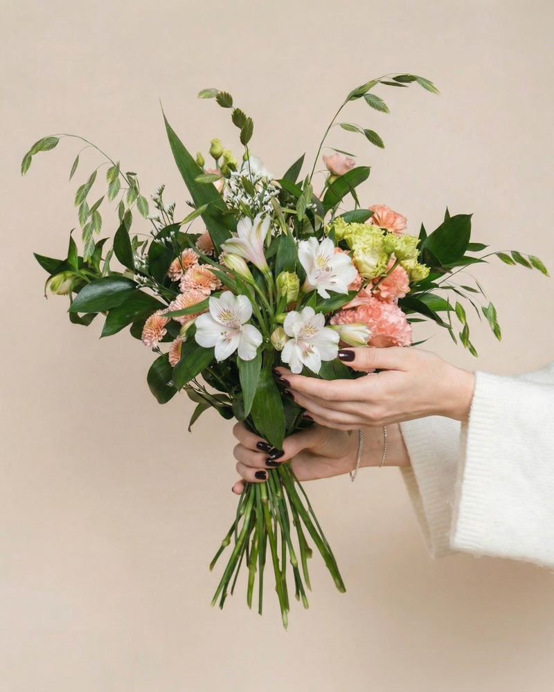 feey-pfirsichgarten-blumenstrau-mit-lisianthus image 8