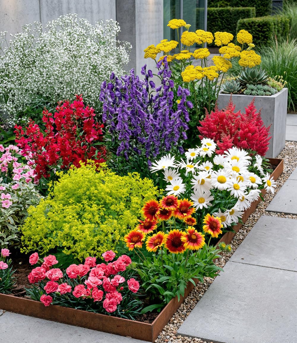 baldur-garten-9er-set-bunter-staudengarten-im-7x7-cm-topf image 1
