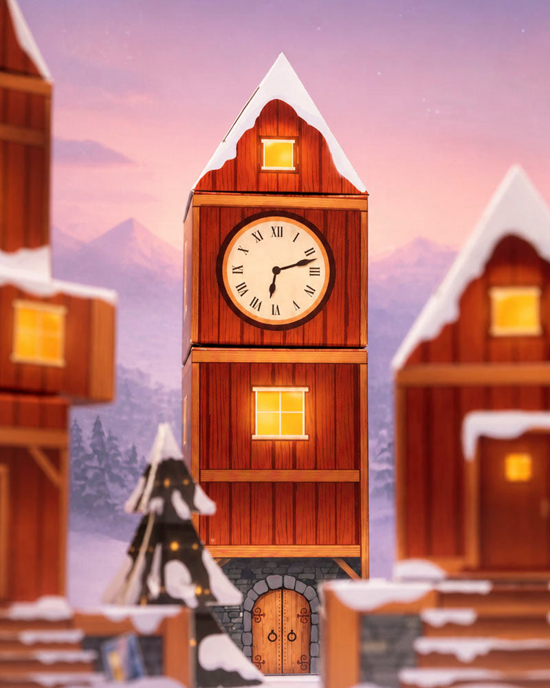 feey-pflanzen-adventskalender-winterdorf-im-morgenrot-dschungel-version image 7