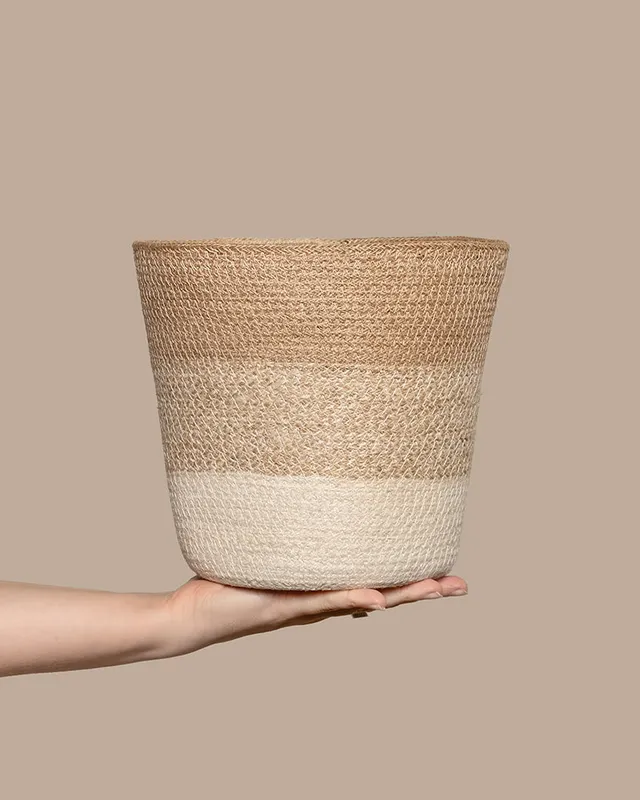 feey-pflanzenkorb-lapis-22-cm-bertopf-aus-jute-mit-einsatz image 1