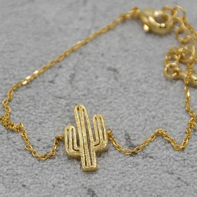 pasiora-kaktus-armband-gold-messing-verstellbar image 1