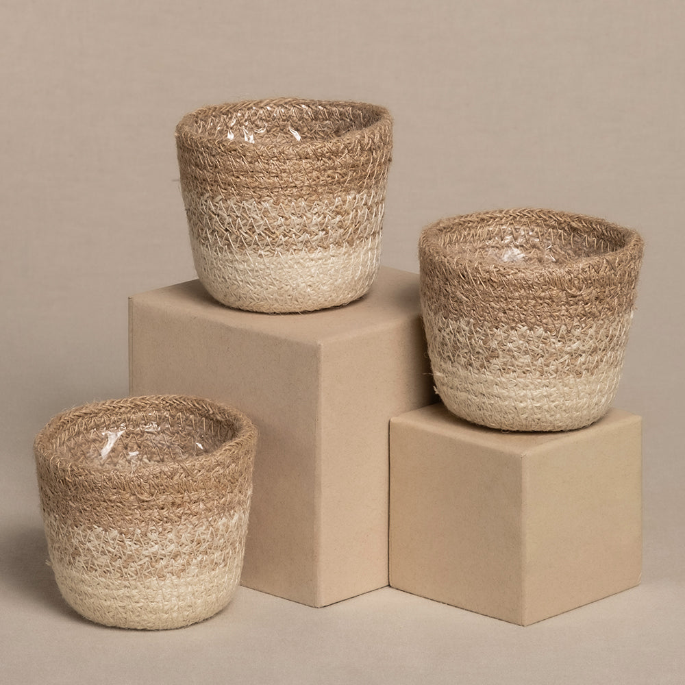 feey-jute-babypflanzen-korb-lapis-3er-set-naturfaser image 3