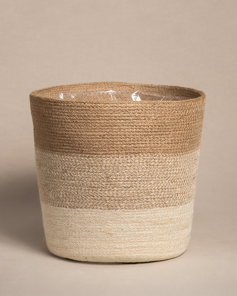 feey-lapis-pflanzenkorb-jute-35-cm-mit-einsatz image 4