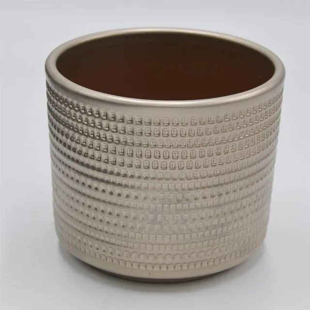 pasiora-bertopf-textur-metallic-f-r-10-5cm-sukkulenten image 1