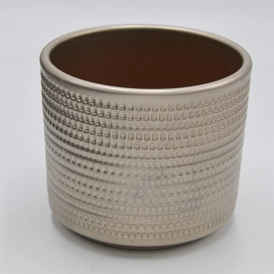 pasiora-bertopf-textur-metallic-f-r-10-5cm-sukkulenten image 1