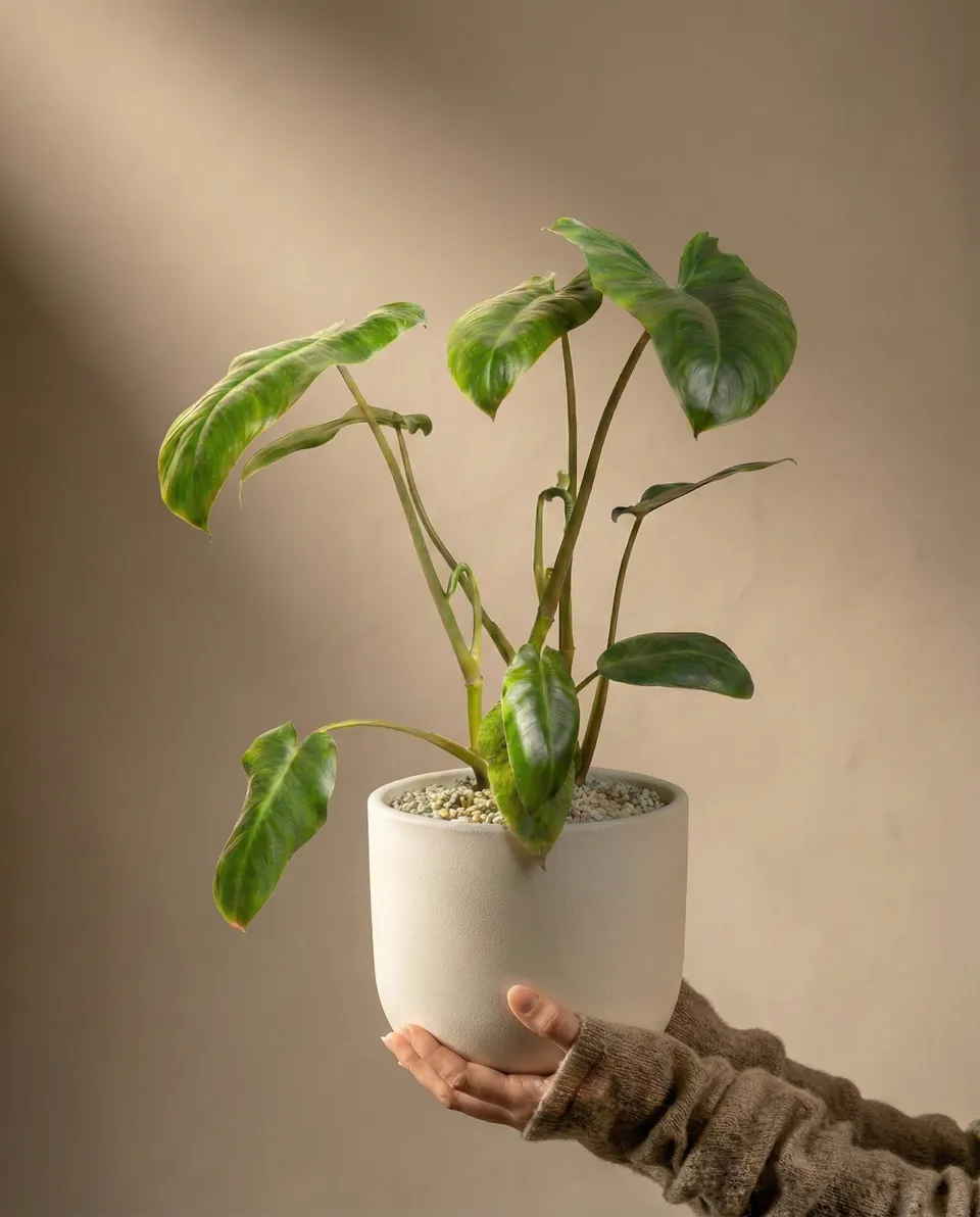 feey-philodendron-paraiso-verde-schweizer-zimmerpflanze image 1