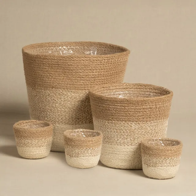 feey-pflanzenkorb-set-lapis-jute-22-16-3x7-5-teilig image 1