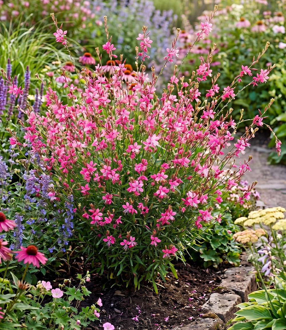 baldur-garten-prachtkerze-gaura-pink-4x-pflanzen-im-9x9-cm-topf image 1