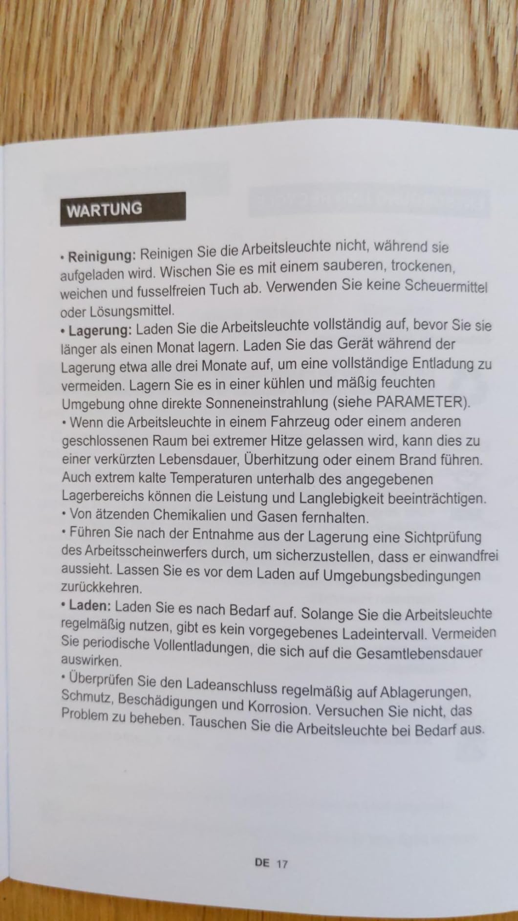 Solide und hell