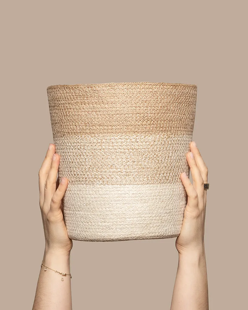 feey-pflanzenkorb-lapis-25-cm-jute-bertopf-mit-einsatz image 1