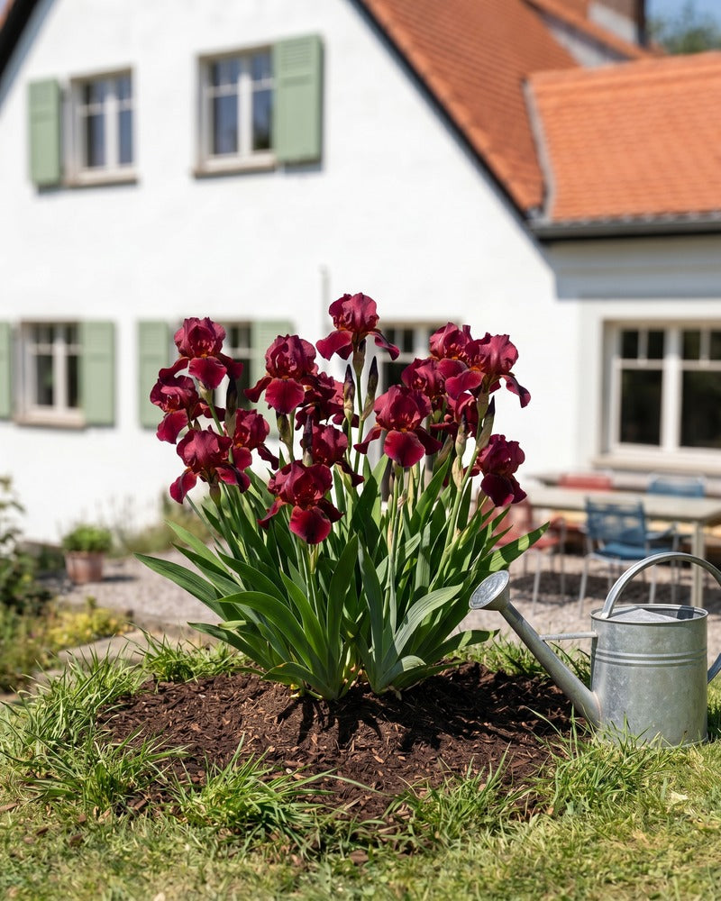 feey-iris-germanica-red-z-rote-schwertlilie-rhizome image 5