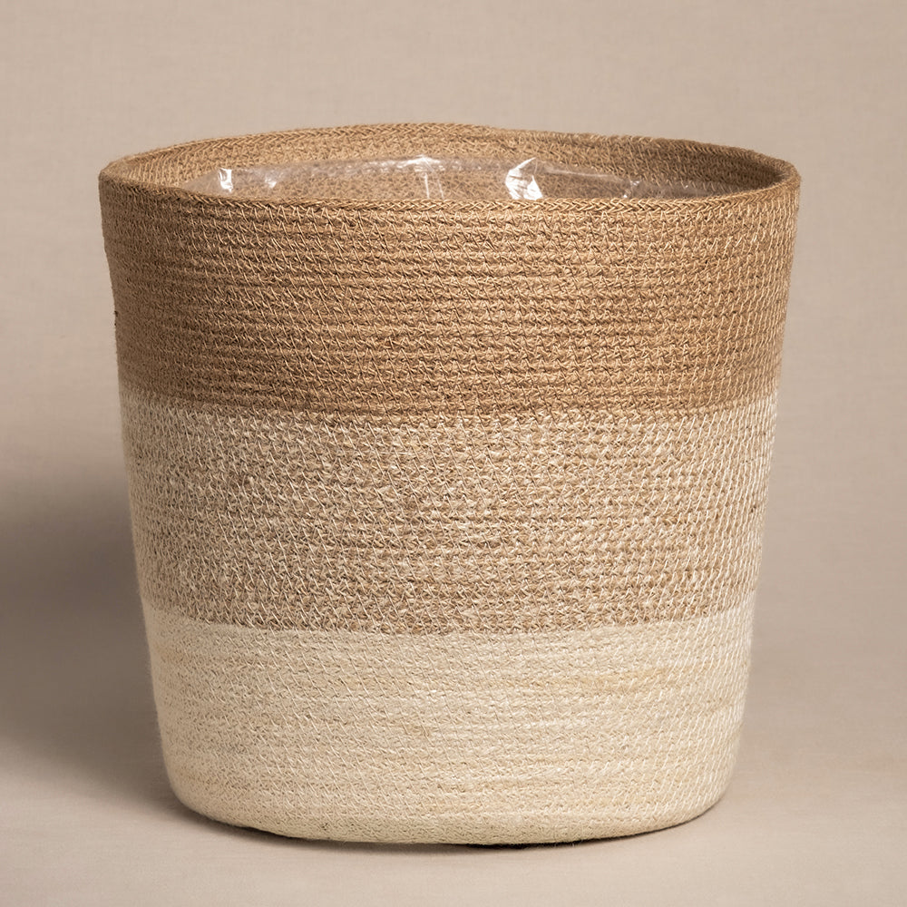 feey-lapis-pflanzenkorb-jute-35-cm-mit-einsatz image 3
