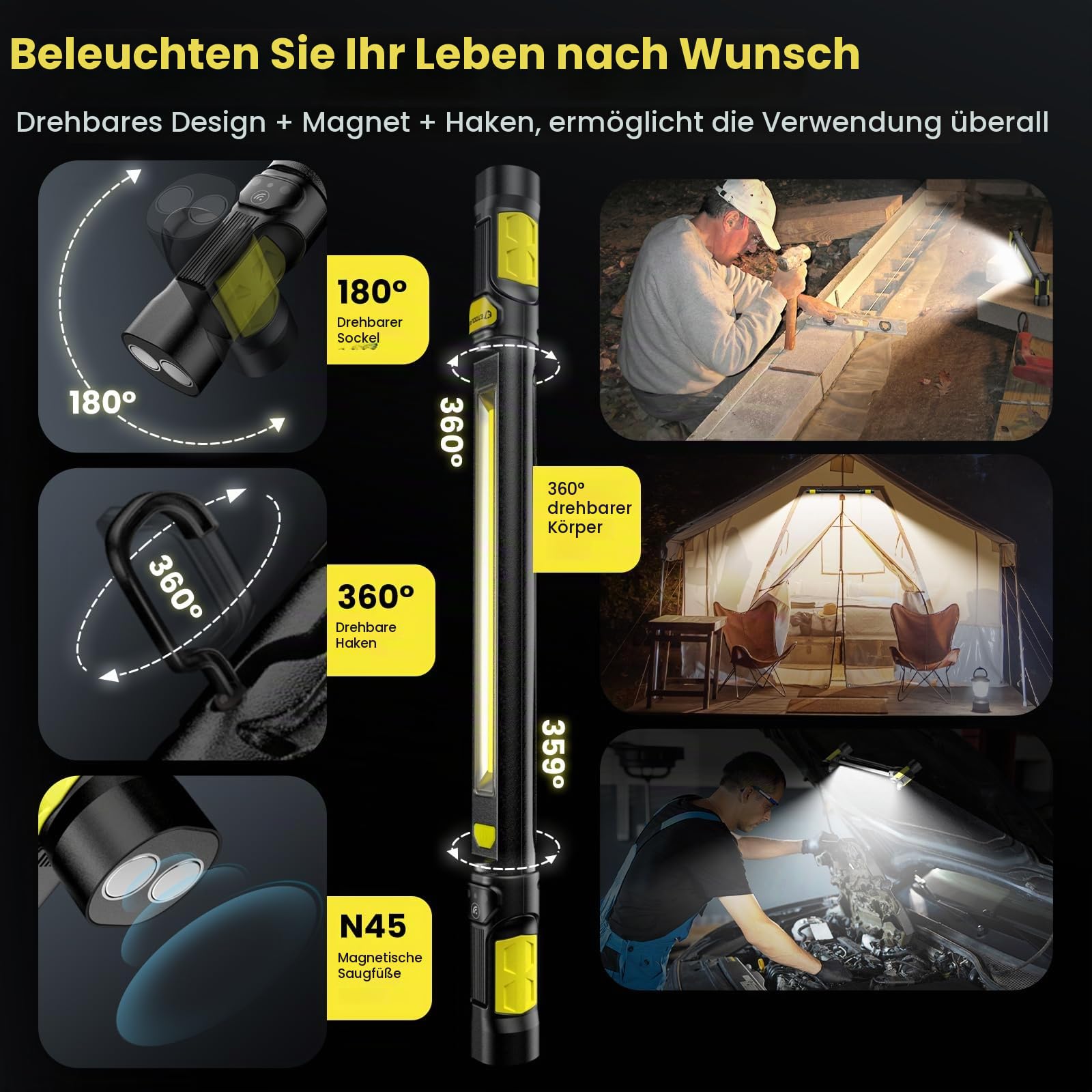 etoolab-led-werkstattlampe-3000-lumen-cob-arbeitsleuchte-mit-magnet image 5