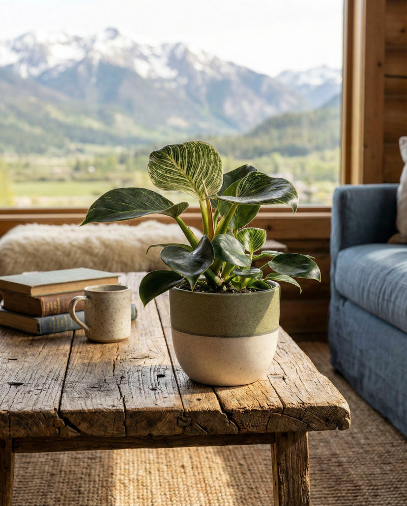 feey-philodendron-birkin-hydro-zimmerpflanze image 2