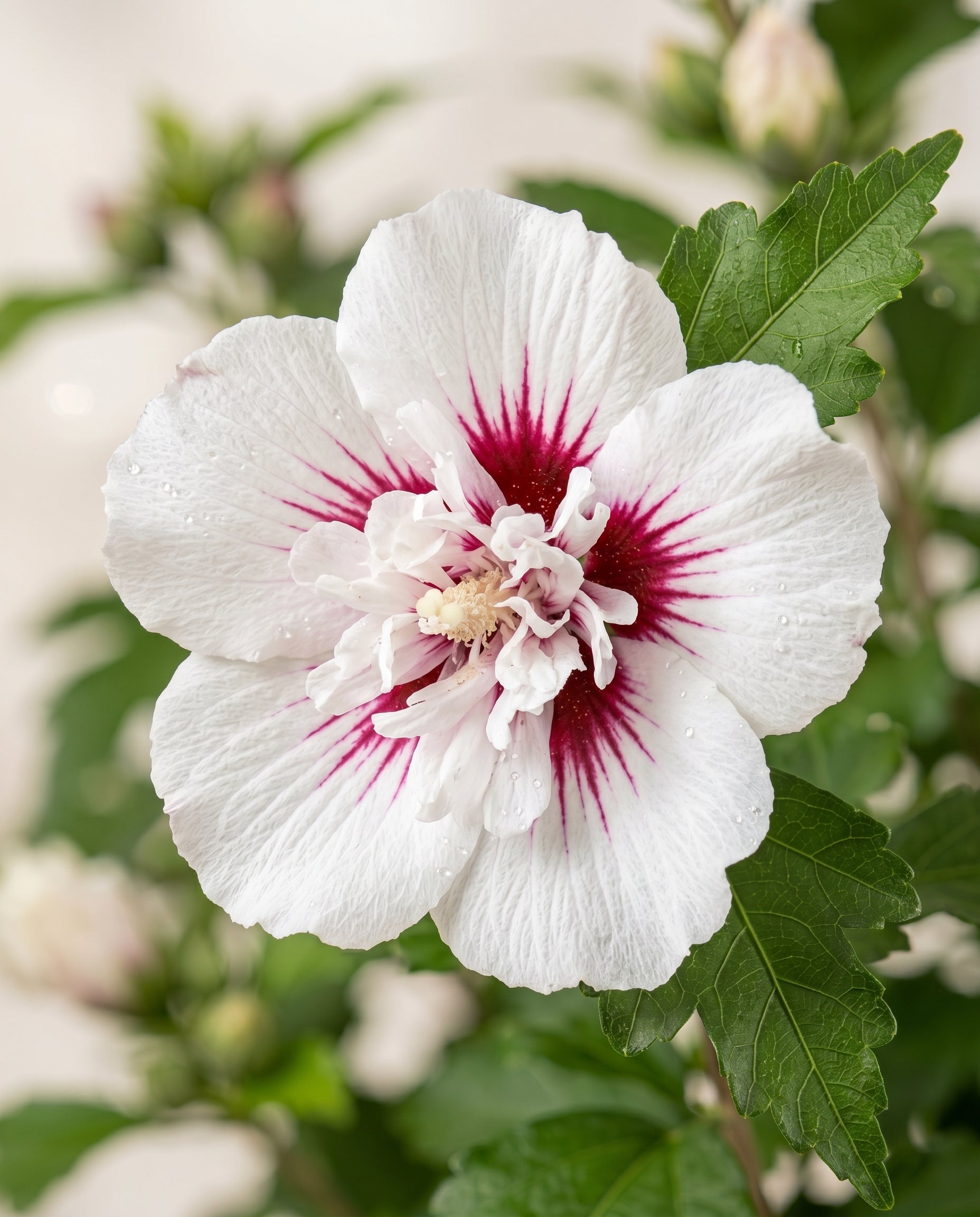 feey-wei-er-hibiskus-speciosus-hibiscus-syriacus-straucheibisch image 2