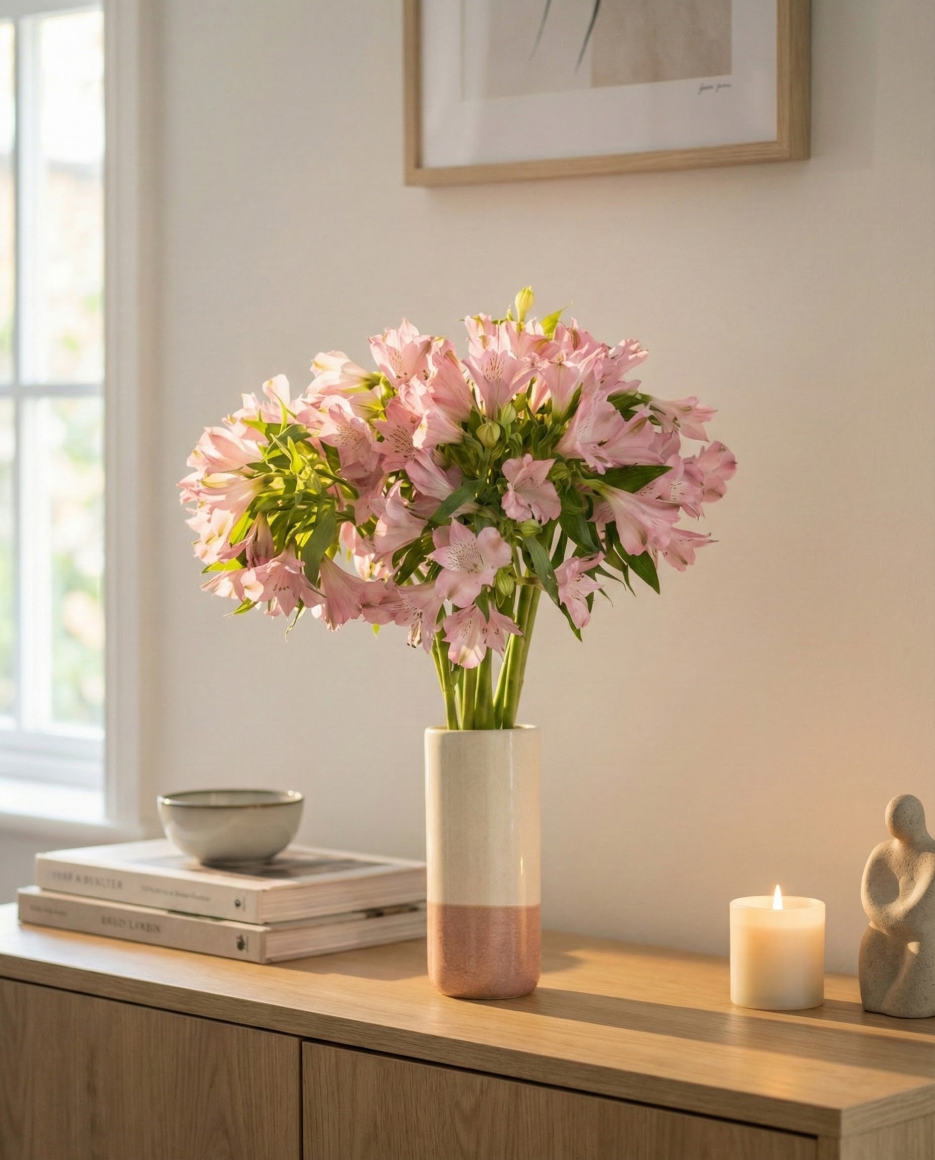 feey-alstroemeria-rosa-schnittblumen image 1