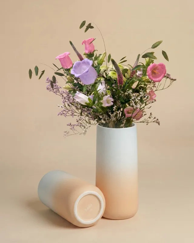 feey-keramik-vase-solio-21-cm-pastell-vase-mit-farbverlauf image 1