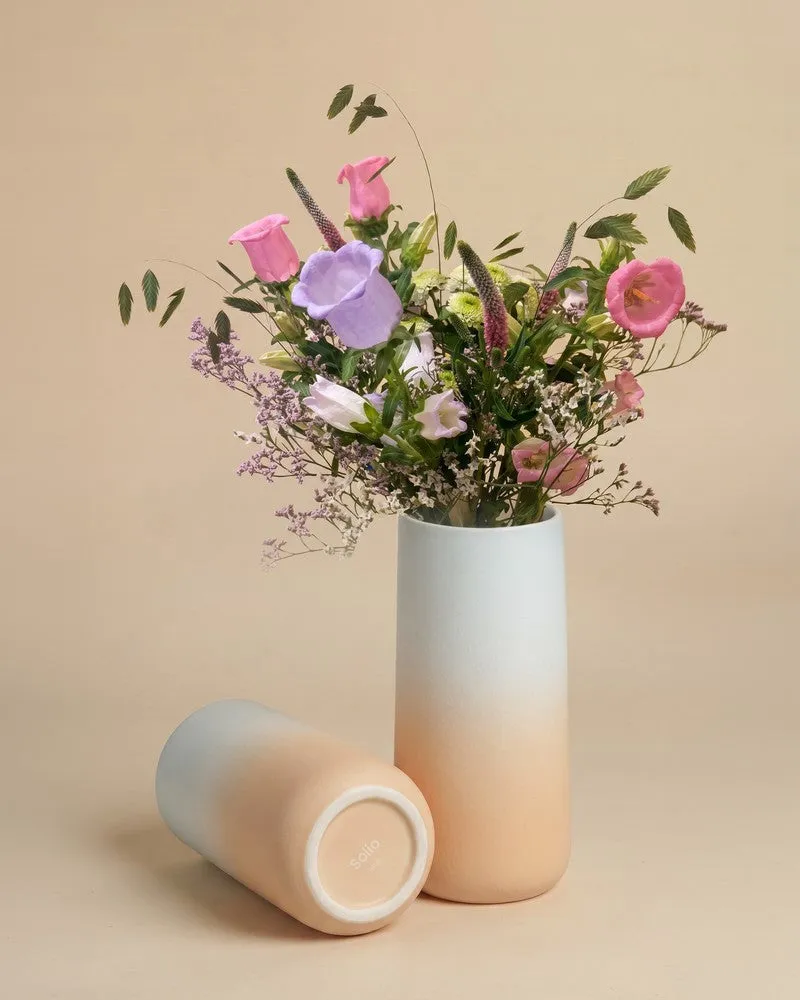 feey-keramik-vase-solio-21-cm-pastell-vase-mit-farbverlauf image 1