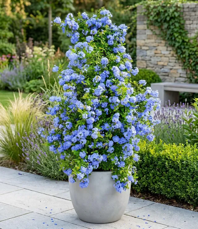 baldur-garten-zierstrauch-plumbago-2x-im-9x9-cm-topf image 1