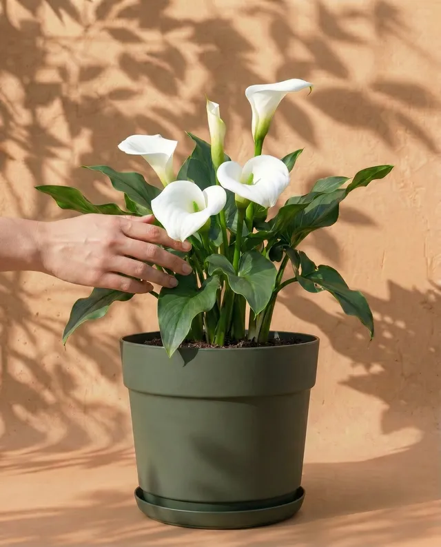 feey-calla-wei-zantedeschia-rhizome-au-enpflanze image 1