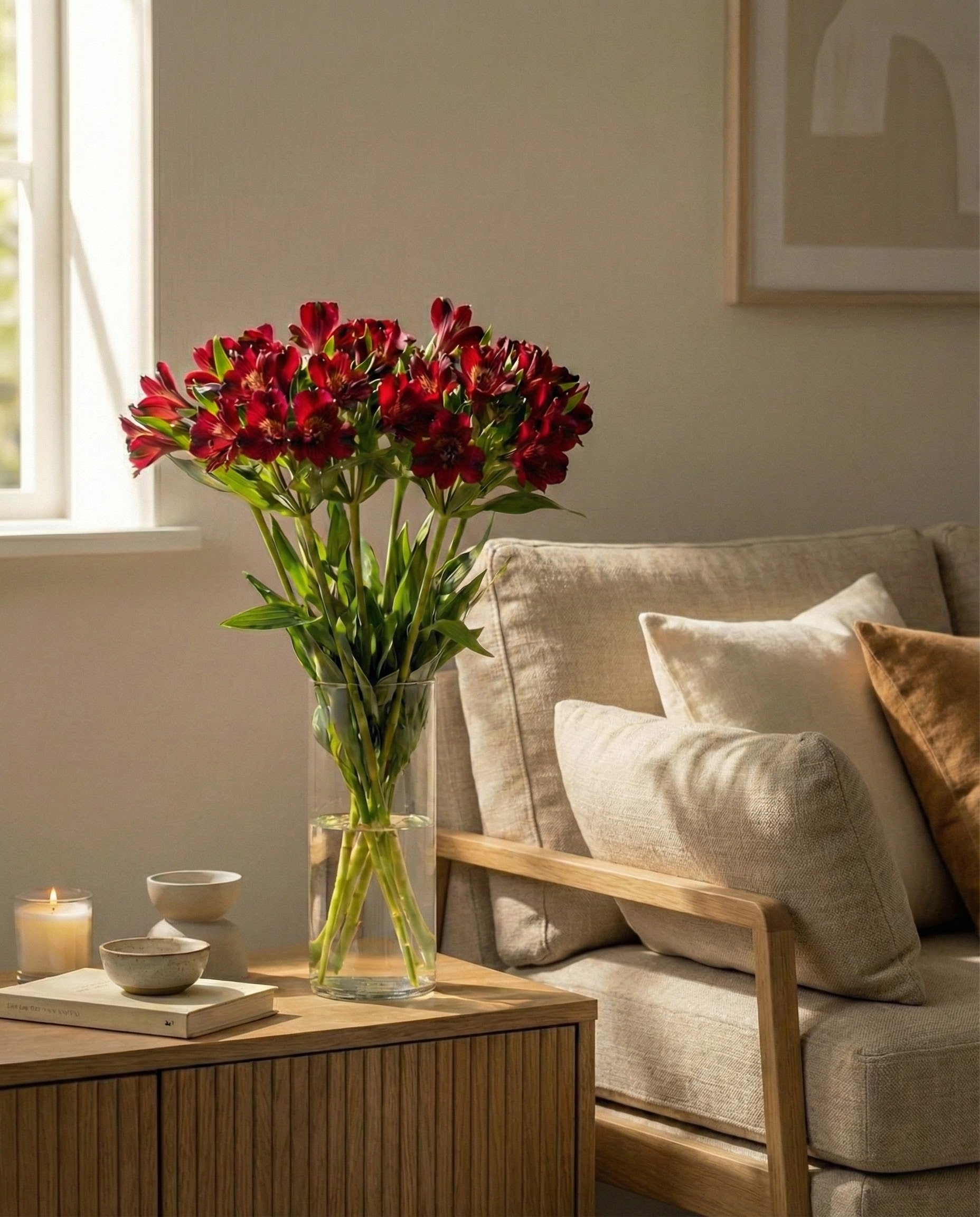feey-alstroemeria-rot-schnittblumen image 1