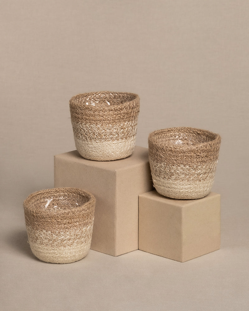 feey-jute-babypflanzen-korb-lapis-3er-set-naturfaser image 7