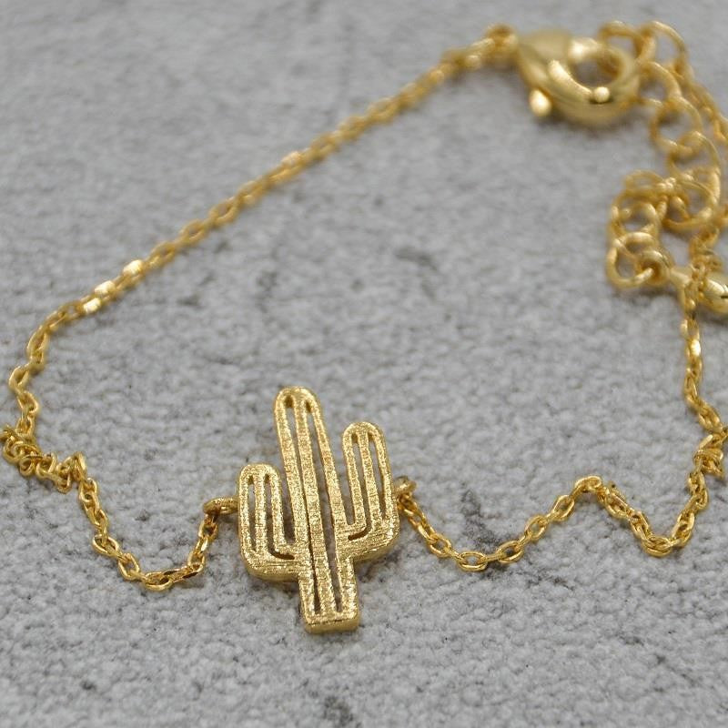 pasiora-kaktus-armband-gold-messing-verstellbar image 1