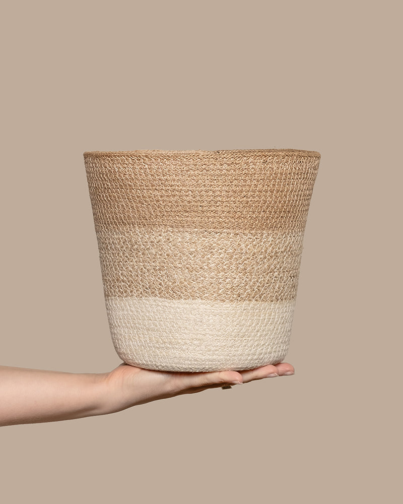 feey-pflanzenkorb-lapis-22-cm-bertopf-aus-jute-mit-einsatz image 1