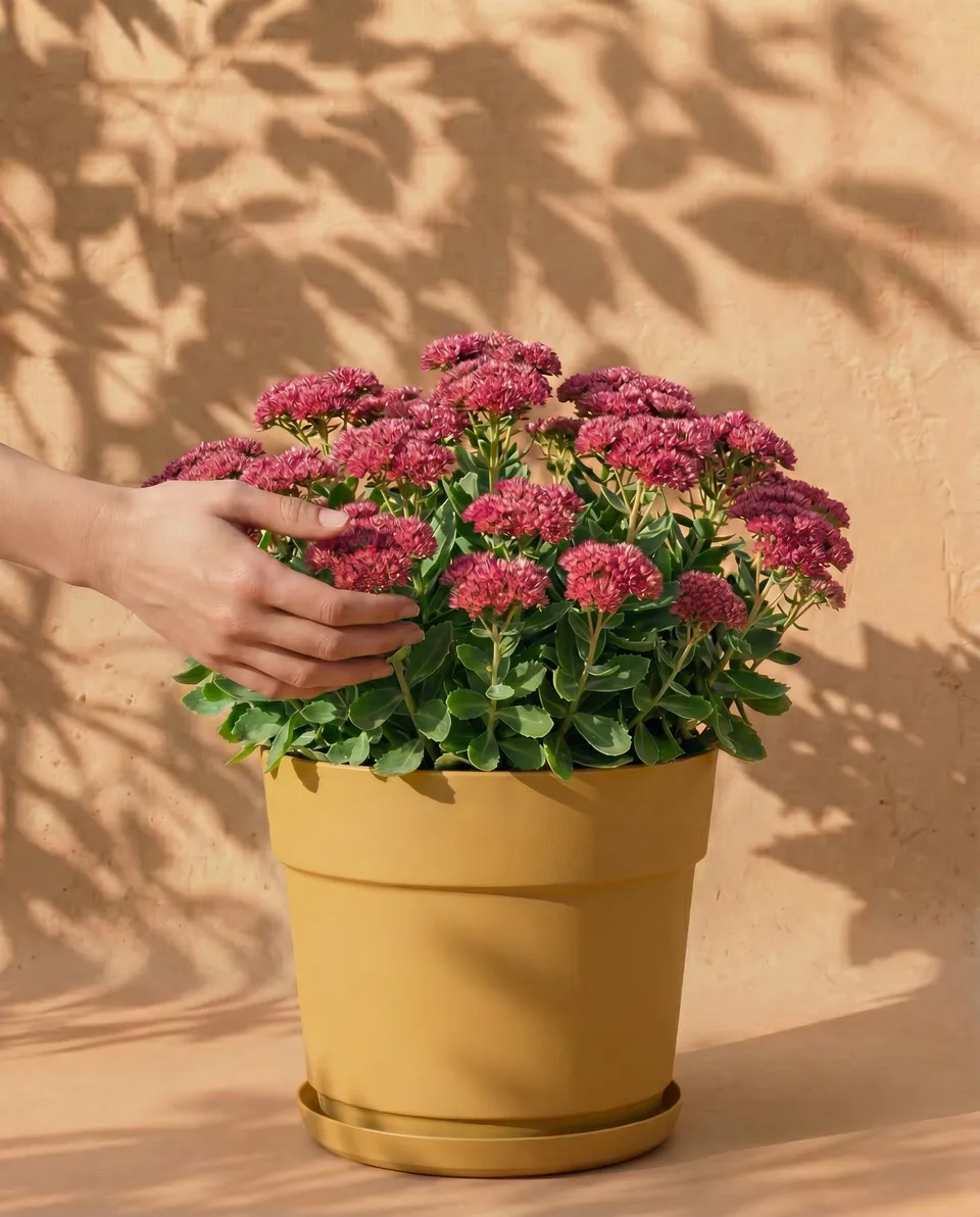 feey-sedum-rosa-herbstfetthenne-knollenpflanze image 1