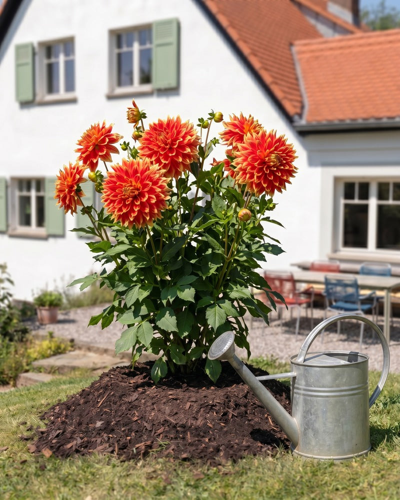 feey-dahlien-orange-rot-knollen-dahlia-akita image 5