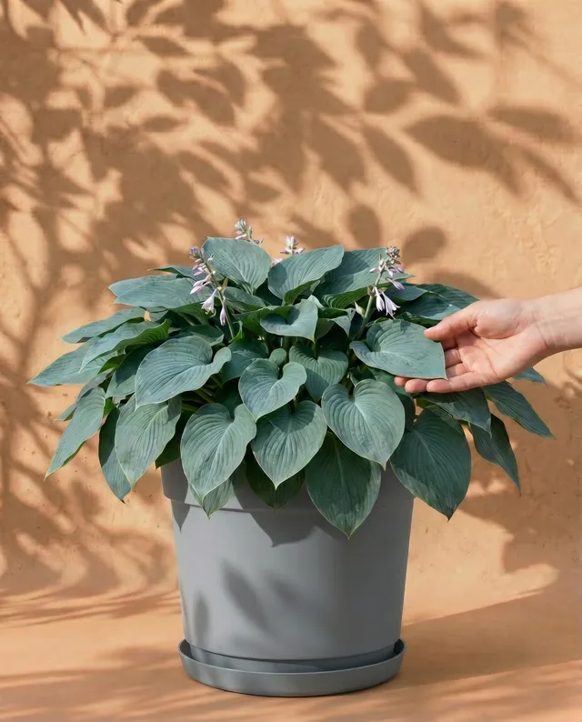 feey-blaue-hosta-funkie-rhizome-zum-pflanzen-bis-1-m image 1