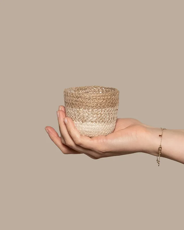feey-jute-babypflanzen-korb-lapis image 1