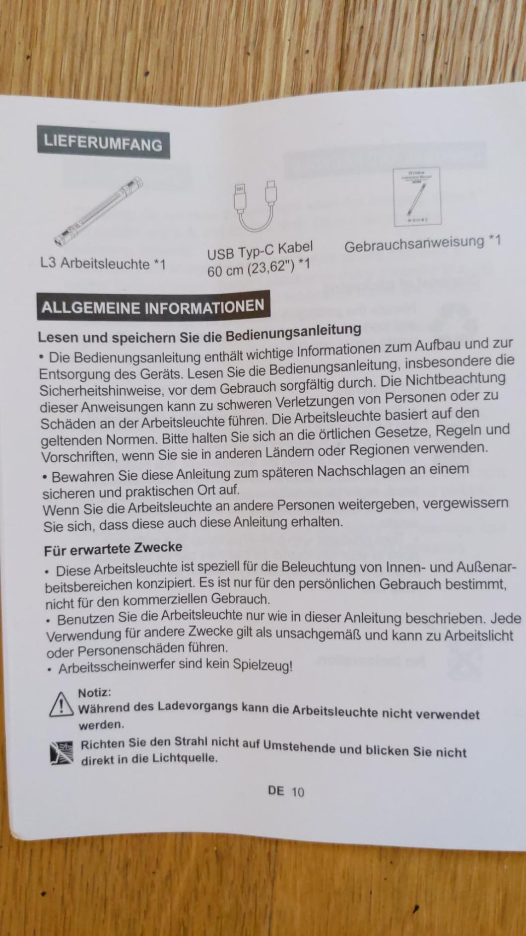 Super für Camping