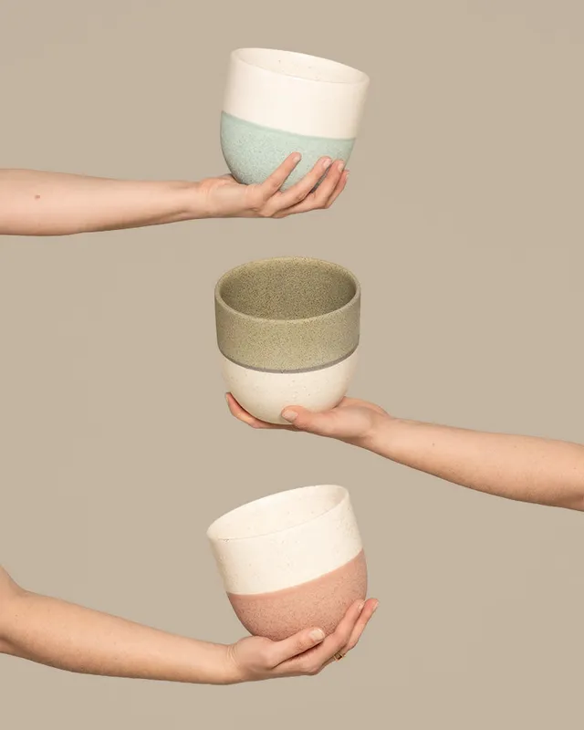 feey-keramik-topf-variado-14-cm-bunter-pflanztopf image 1