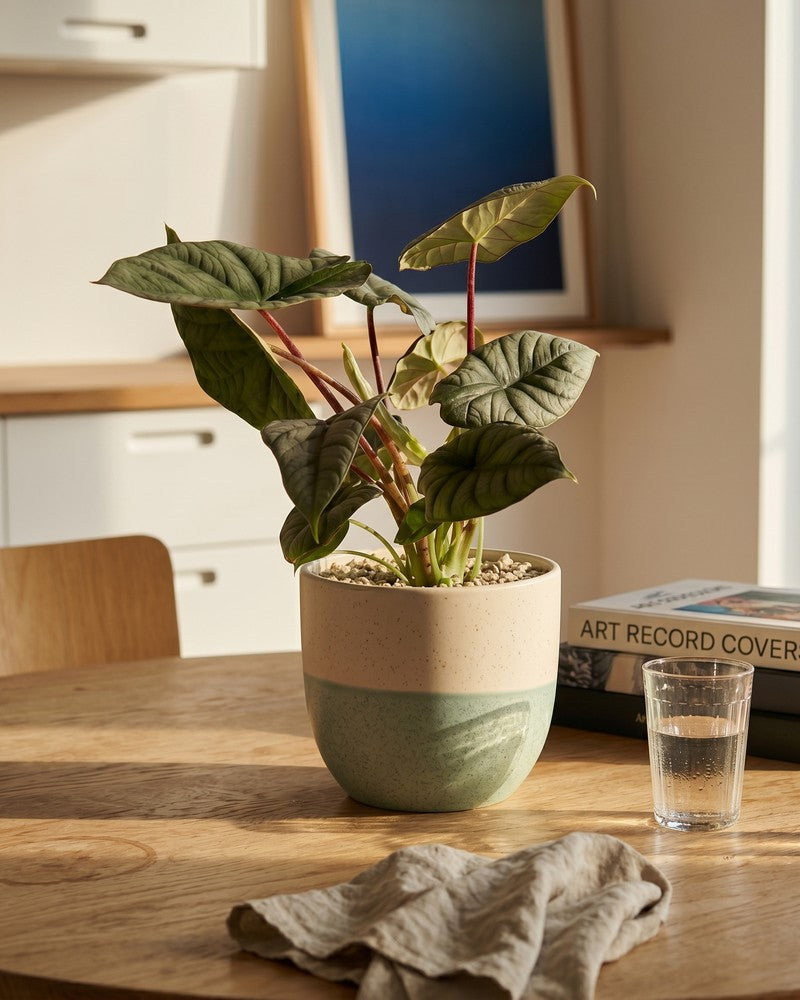 feey-alocasia-silver-nebula-rarit-t-hydro-zimmerpflanze-klein image 2